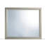Miroir argenté pour salle de bain, vestibule