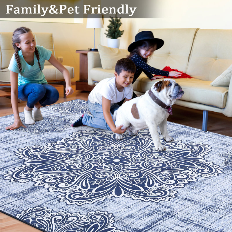 Tapis antidérapant 5 x 7, Rectangle 5 pi x 7 pi