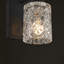 Glass and Steel Armed Sconce-1071455114