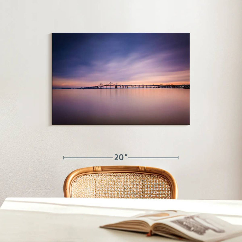 Lilie Scenic Chesapeake Bay Bridge, H 16 po x l 24 po