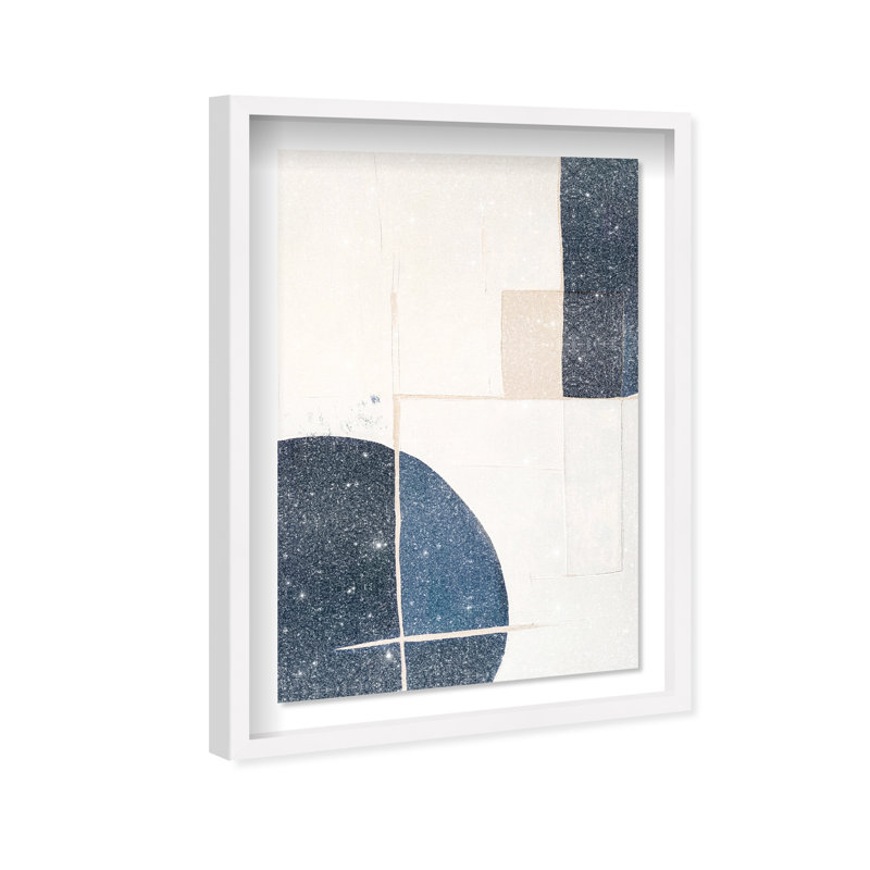 Sunset Serenity I Shadowbox Abstract Print by Oliver Gal, Black Frame, 10 x 15, 16.5"H x 11.5"W, White Frame