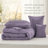 Bedsure Pinch Pleat Comforter Set Boho Bed-in-A-Bag Bedding Set with  Pillowcases for All Season-105529484-105529498