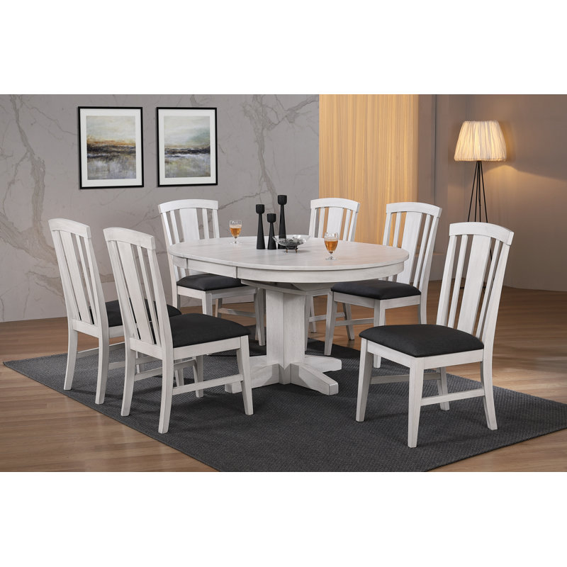 Noam Solid Wood Fan Back Side Chair