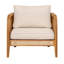 Chaise avec accoudoirs de patio Kirkby