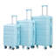 Ensemble de valises à roulettes en ABS 3 pièces HIFINE Tourist, durable et imperméable avec serrure à combinaison