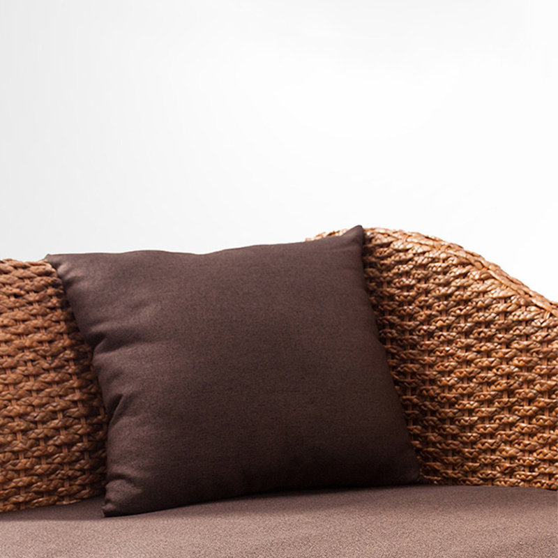 Chaise longue rembourrée Home Natural, Accoudoir à gauche (vu de face)