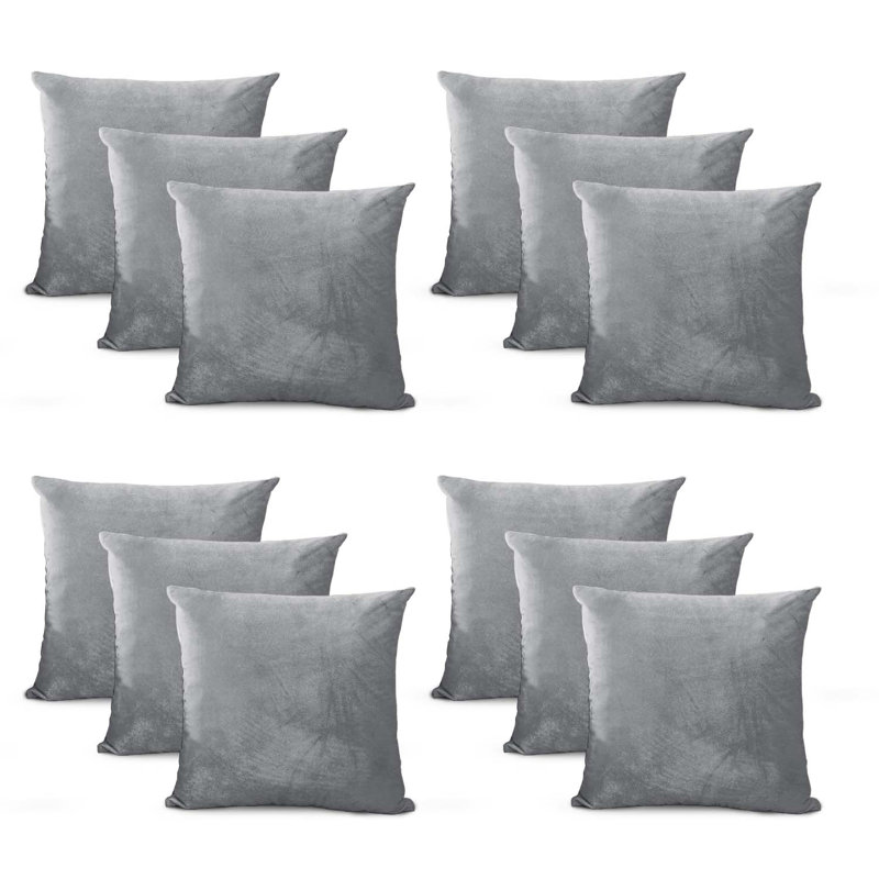 Square Cushion, Silver