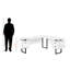 Bureau d'ordinateur moderne Carie