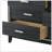 Haiden Weathered Black Finish Dresser-2101034861