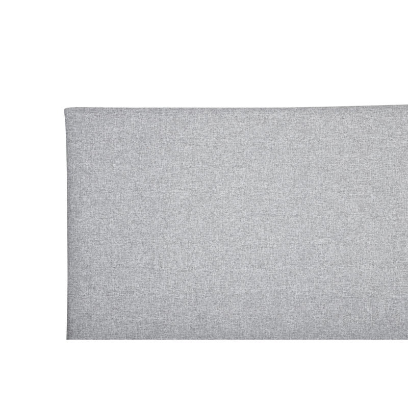 Bryonny Upholstered Headboard, European Kingsize (160 x 200cm), Light Grey