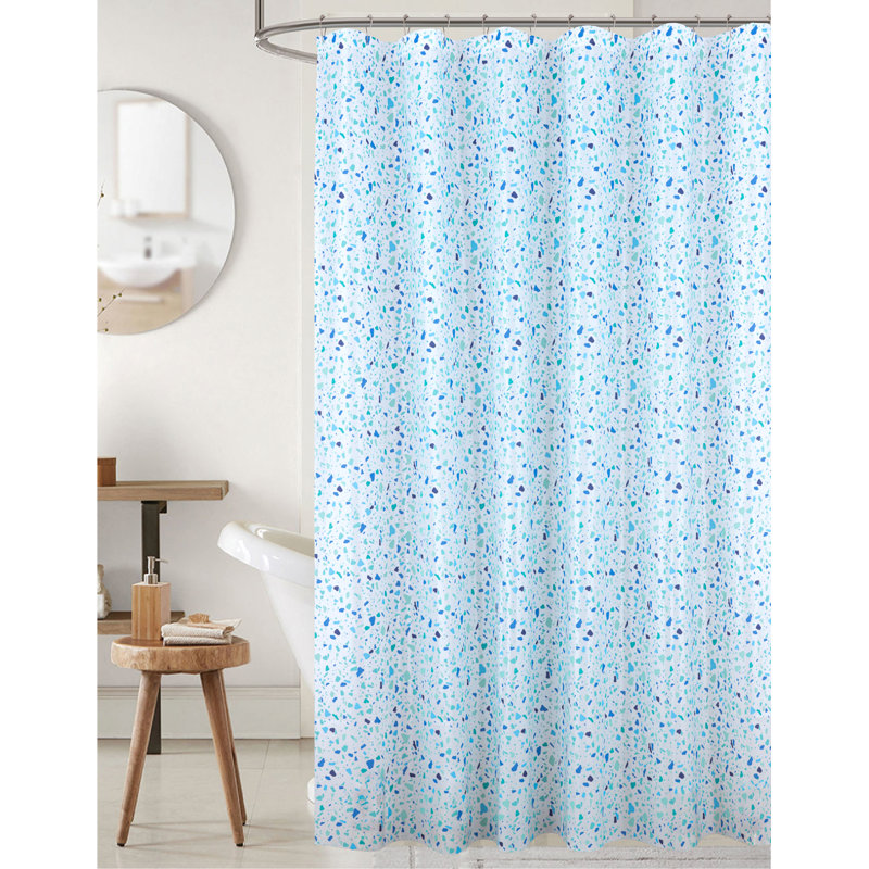 Rideau de douche Rybicki Peva, Bleu