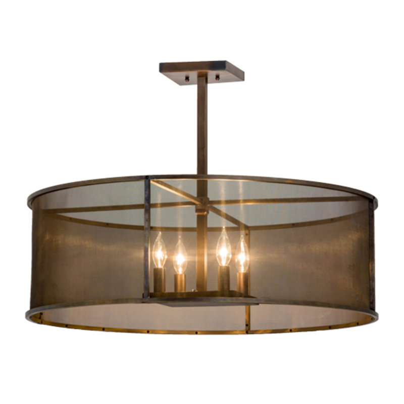 Cilindro 4 - Light Drum Chandelier