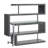 Glass Writing Desk With Swivel Base-221377911