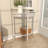 Mcbroom Wood Half Moon 1 Shelf Console Table-1362153406