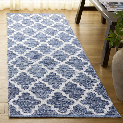 Tapis géométrique tissé à la main Eliana