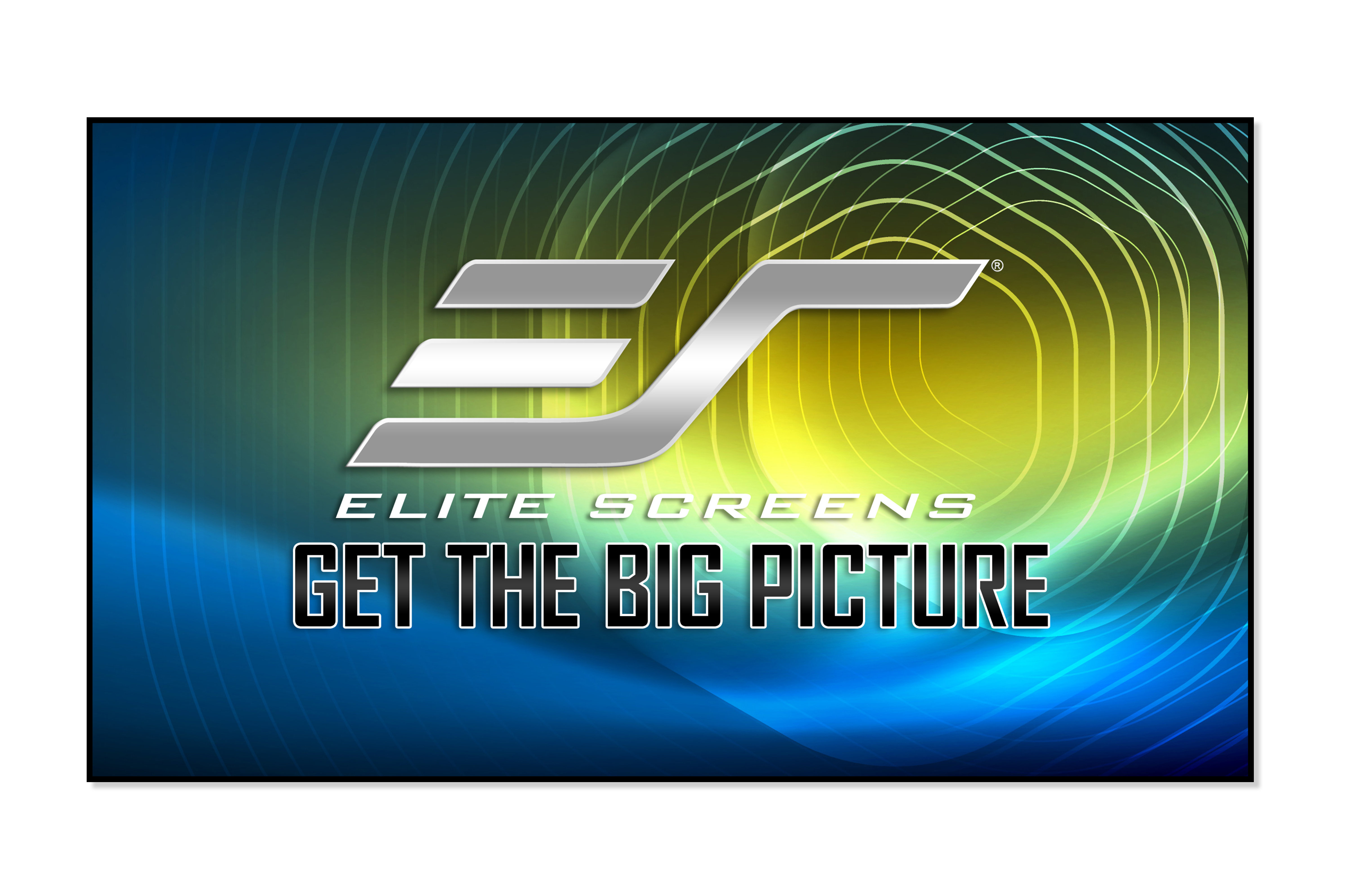 Elite Screens Aeon CineGrey EDGE FREE Fixed Frame High Contrast Matte ...