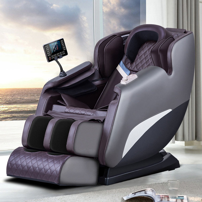 Fauteuil de massage chauffant, Gris