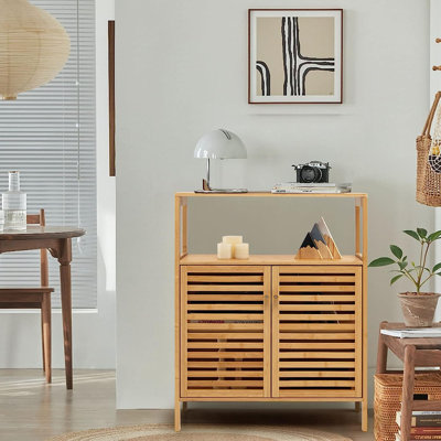 Boba Solid Wood Freestanding Bathroom Cabinet