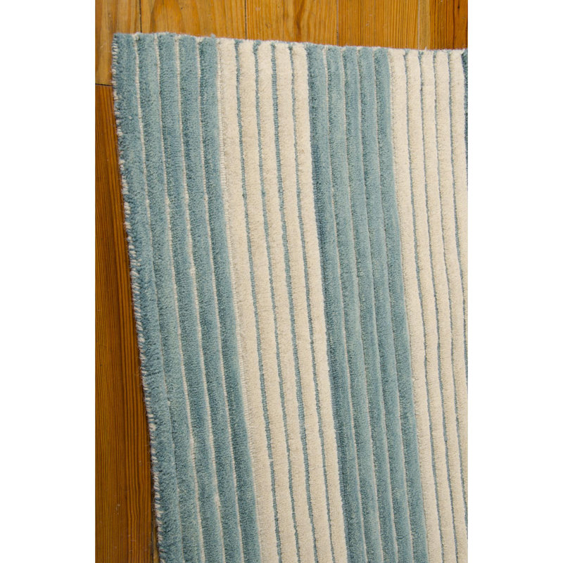 Ripple Wool Striped Indoor Rug, Rectangle 3'6" x 5'6"