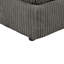 Moana 3 - Piece Upholstered Corner Sofa Chaise with Ottoman-966878850-966878849