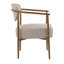 PU Dining Room Chair, Living Room Chair, Bedroom Chair 2 Sets, PU With Foam Back And Seat,Soft And Comfortable Seating, Metal Frame With Water Transfer Pringting-1388385016