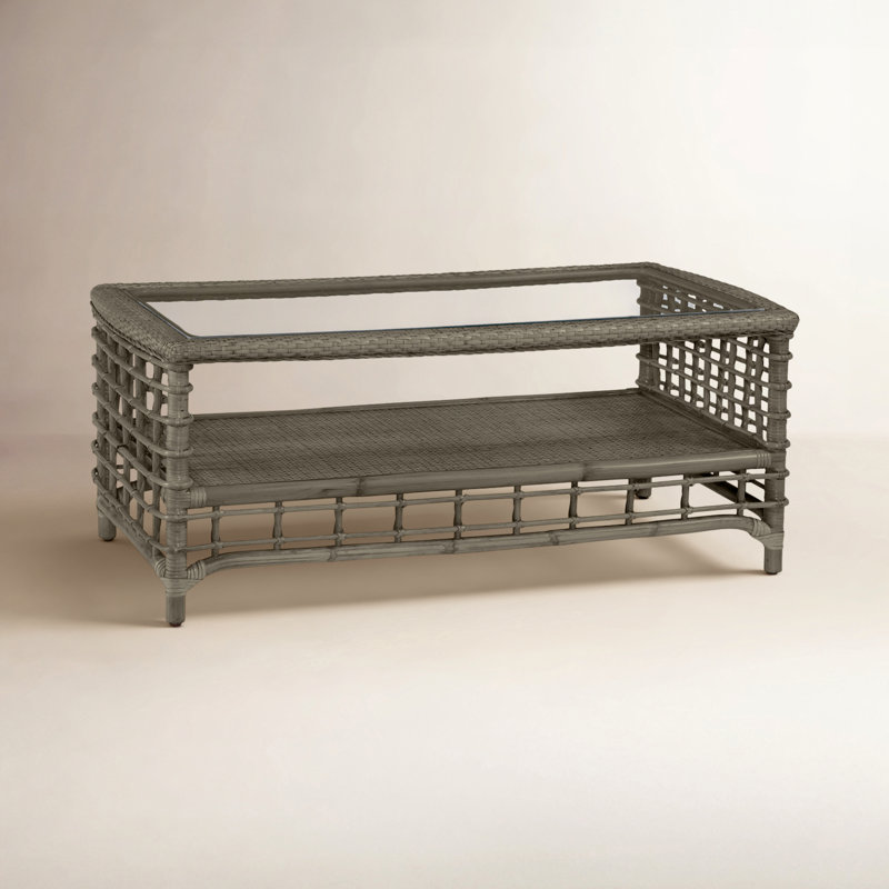 Luca Single Coffee Table, Stone Hearth