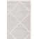 Tapis géométrique gris clair / beige Ammundsen