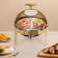 Réchaud pour buffet 16,9 pte avec couvercle en verre visible