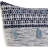 Orell Navy/White Throw Pillow