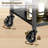 Small Bar Cart on Wheels, Home Bar Serving Cart with Glass Holder-532199470-532199465