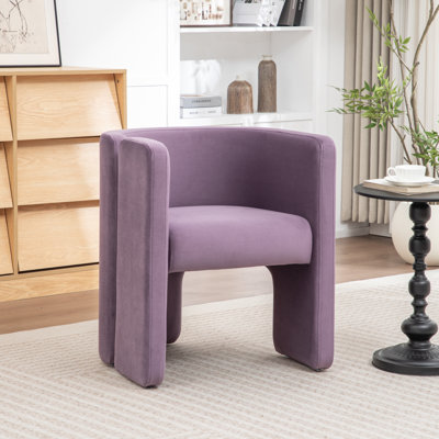 Jaimyn 24" Wide Upholstered Barrel Accent Chair