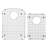 Aversa 31.37'' L Double Bowl Granite Kitchen Sink-48407055