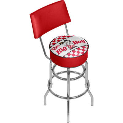 Bob's Big Boy Swivel Upholstered Counter Stool