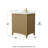 Palmilla Freestanding Single Bathroom Vanity with Quartz Top-114679318-124971913-124971914