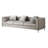 Dawson 104" Wide Velvet Reversible Modular Sofa & Chaise with Ottoman-1530638356