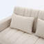 Causeuse avec accoudoirs carrés de 55,9 po-99903366