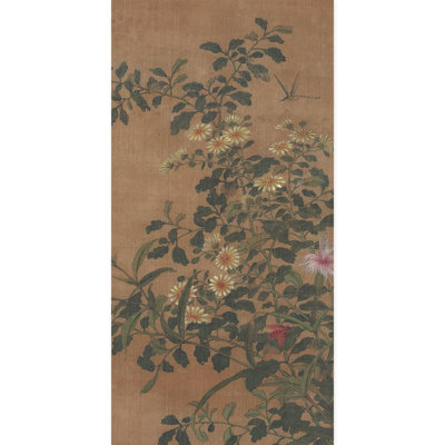 Bordure florale pelez et collez