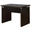 Bureau d'ordinateur en forme de L de 83 pouces Ulloa Cappuccino (tabourets non inclus)