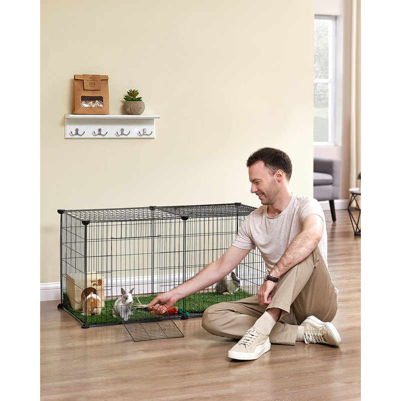 Evianna Weather Resistant Small Animals Cage, 51cm W x 102cm D