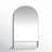 Cielo Arch Mirror with Shelves-984120530-1011466838