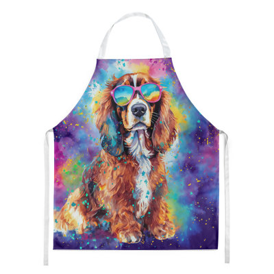 No Pattern Bib Apron