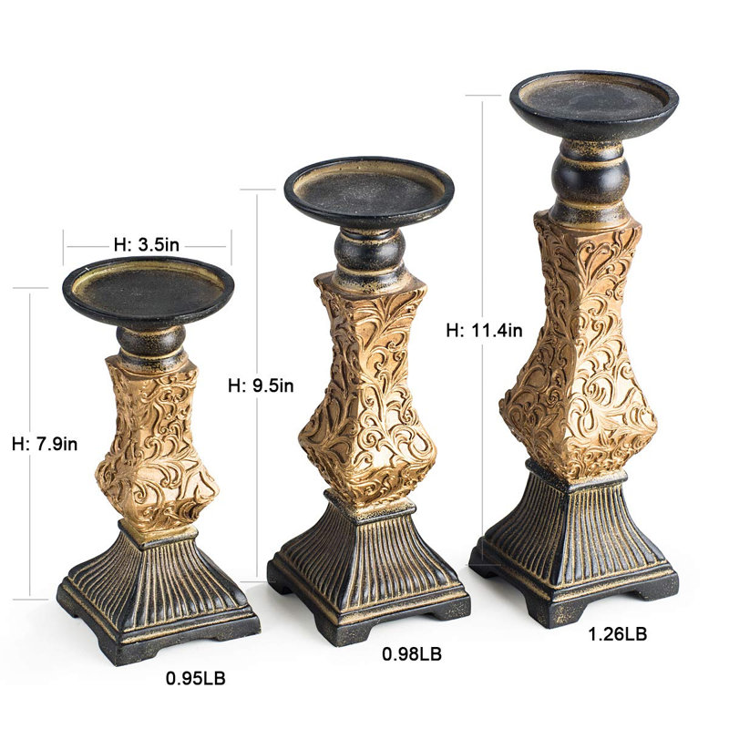 Concrete / Cement Tabletop Candlestick