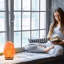 Lampe à sel Himalayan Glow Crystal avec base en bois de neem, 5 à 7 lb