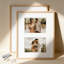 Ensemble de 2 cadres photo en bois de chêne 11 x 14 avec verre perspex - dessus de table polyvalent ou affichage mural pour photos, œuvres d'art et affiches