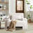 48" Wide Modern Accent Chairs With Storage Console Armrest For Living Room, Elegant Arm Chair Upholstered Tufted Club Chair For Bedroom-557457679