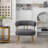 Upholstered Barrel Chair-1650800192