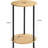 Round Side Table For Living Room, End Tables Living Room Set Of 2, Accent Table For Small Spaces, Round Nightstand For Bedrooms-486125164