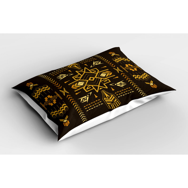 Star Polyester Geometric Sham Set, Twin