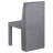Sebashtian Velvet Upholstered Dining Side Chair Grey