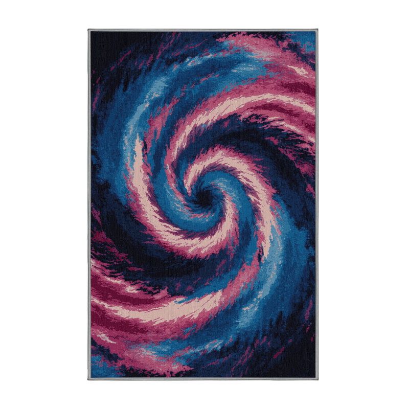 Tapis mauve lavable à la machine, Tapis de couloir 2 pi x 4 pi